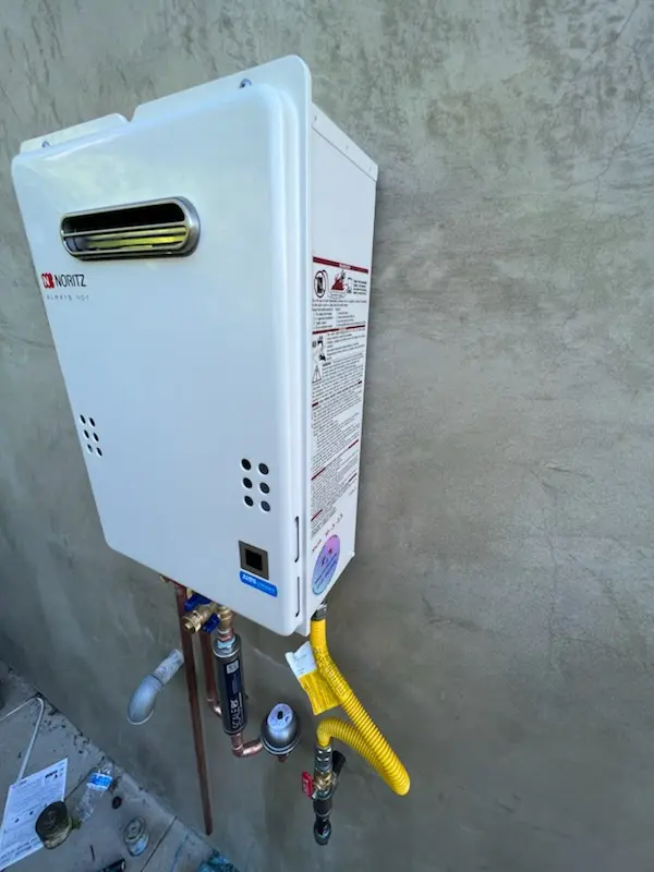 Tankless water heater installation for Little Run Estates homes