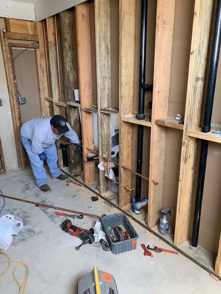 Commercial rough-in plumbing for Gas Line Repair in Little Run Estates